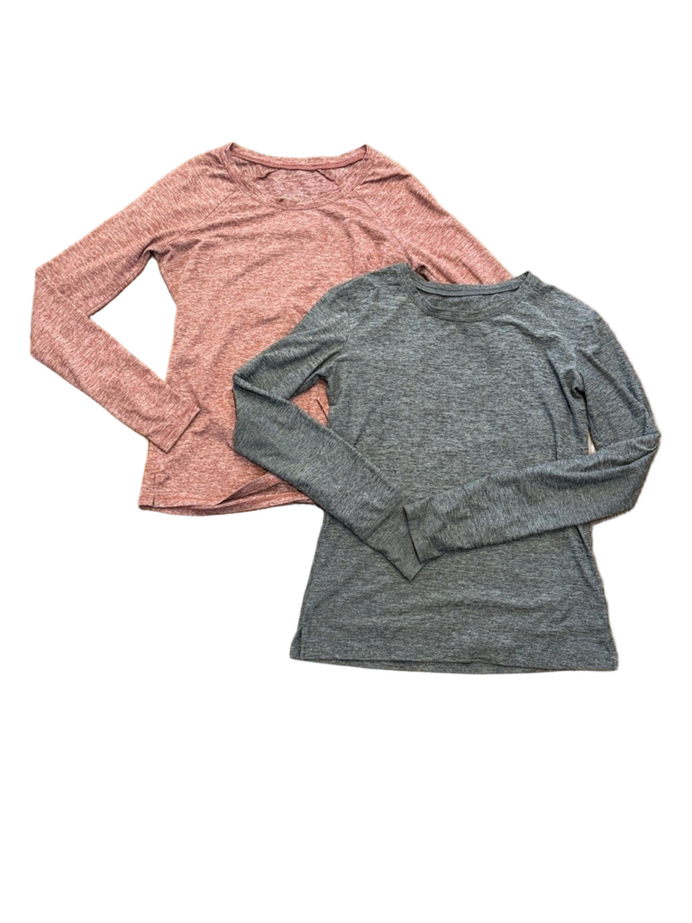 Oiselle 2 Top Bundle | Lux Relaxed Long Sleeve T-Shirt | Size 6